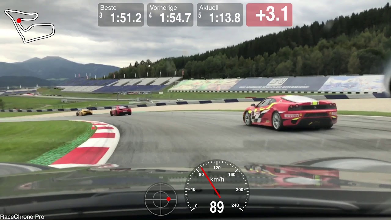 Ferrari F12 Berlinetta on Red Bull Circuit, Austria