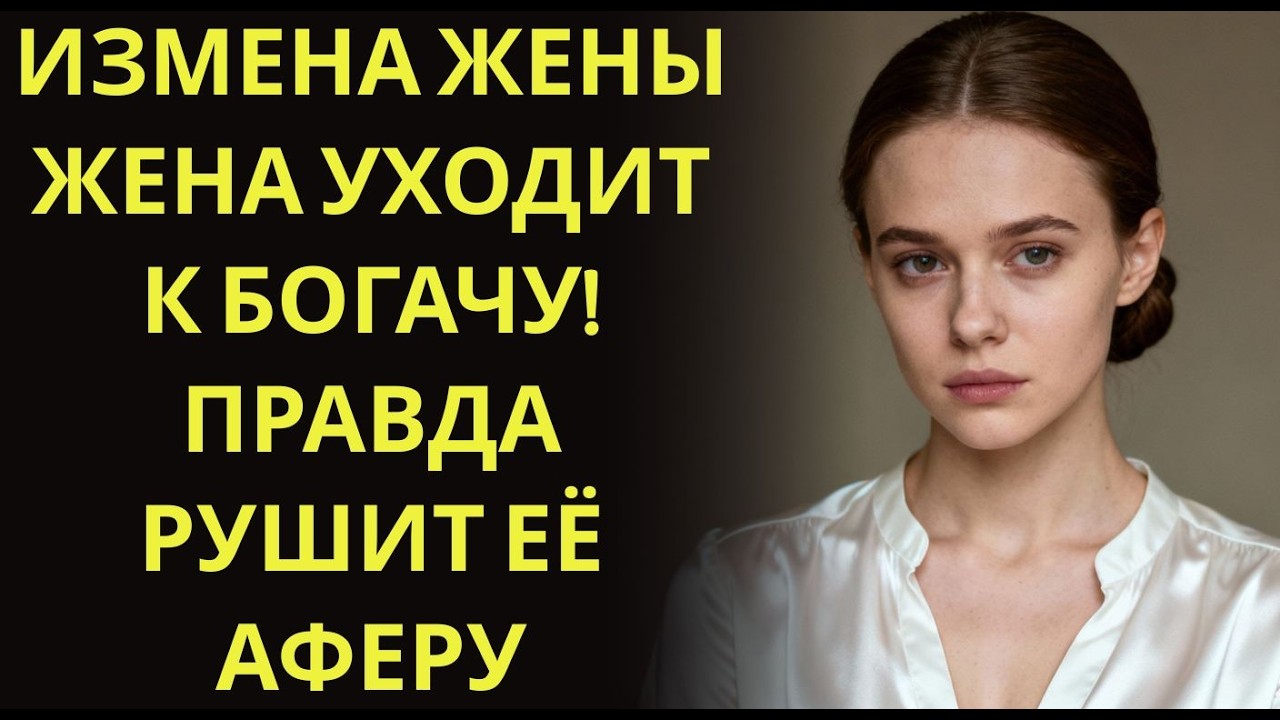 ИЗМЕНА ЖЕНЫ Жена уходит к Богачу! Правда рушит её аферу