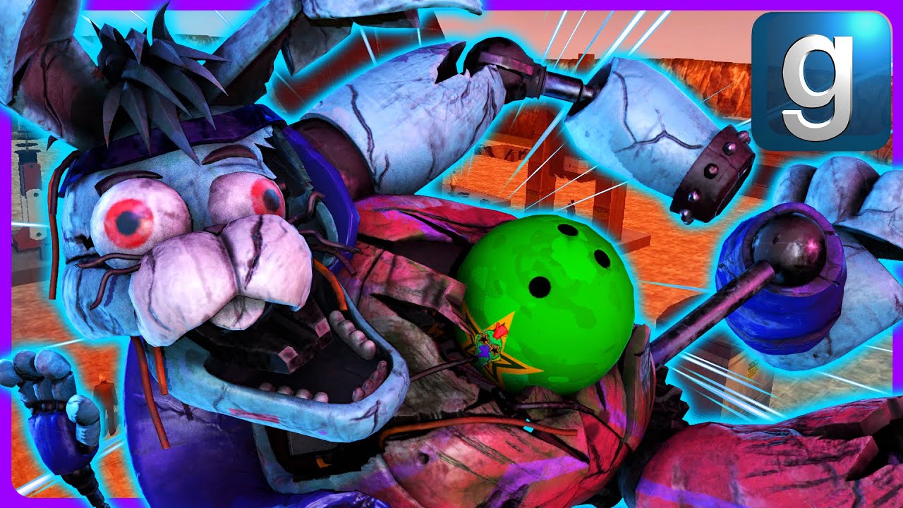 Gmod FNAF | Torturing Security Breach Glamrock Bonnie!