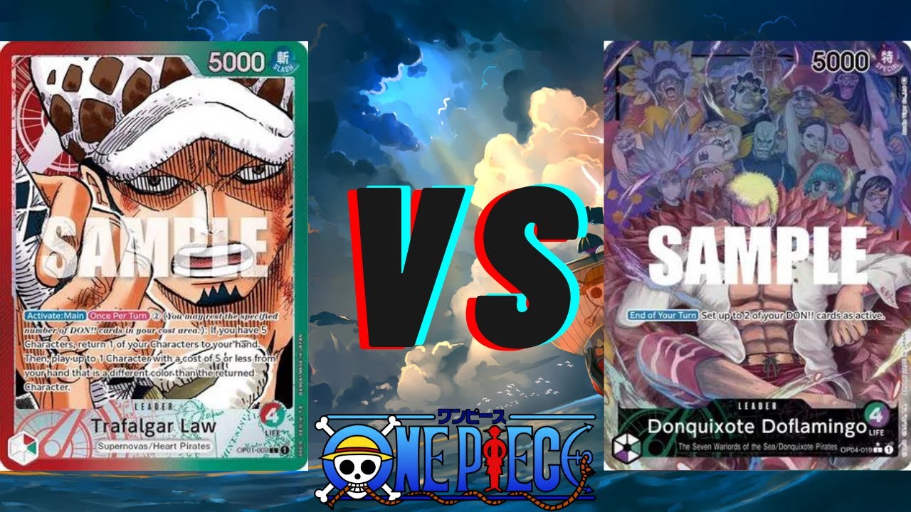 OP-04 Final! - R/G Law vs G/P Doflamingo - One Piece TCG Store Tournament (11/10/2023)