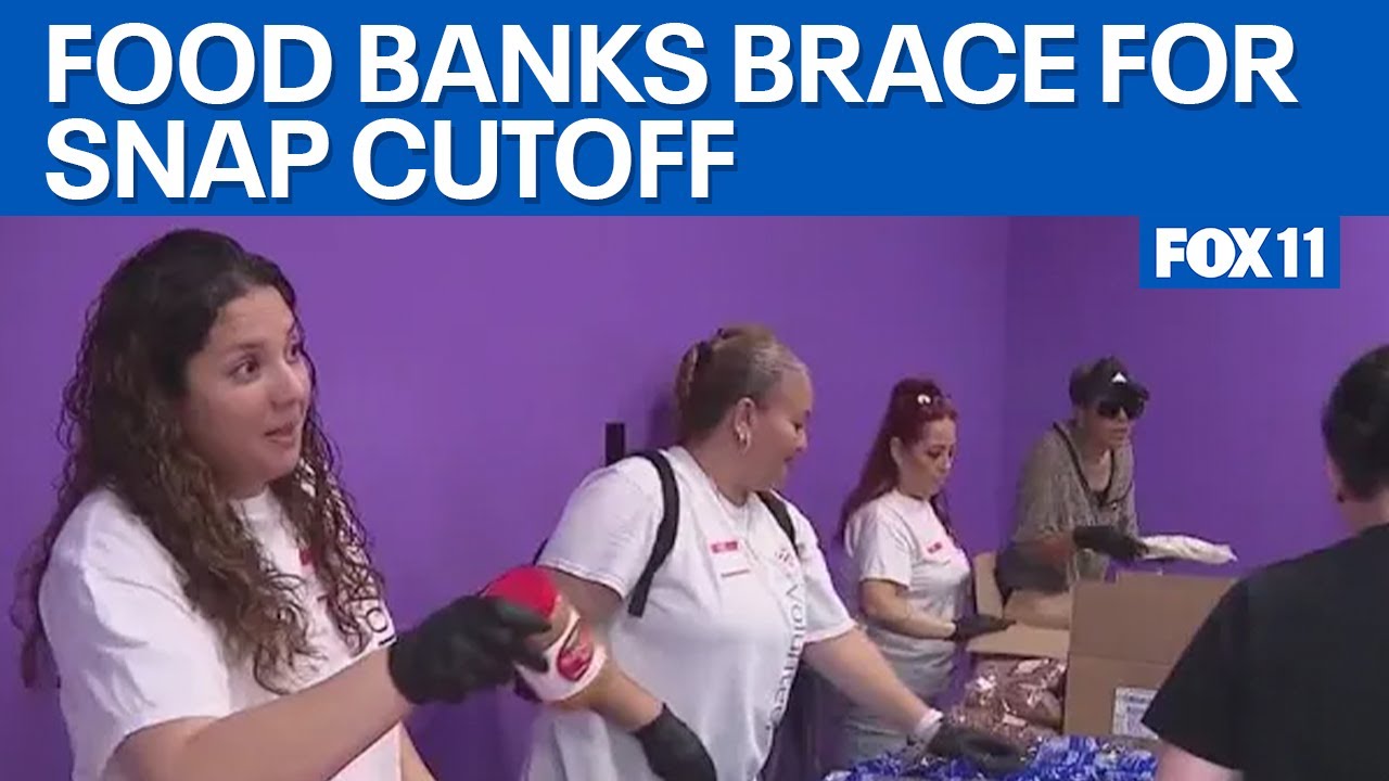 California food banks brace for SNAP cutoff  | FOX 11 LA