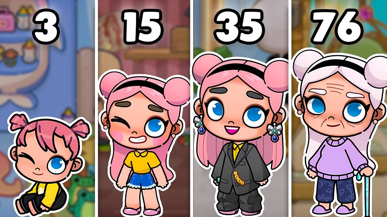 EVOLUTION OF CHARACTERS IN AVATAR WORLD pt.3