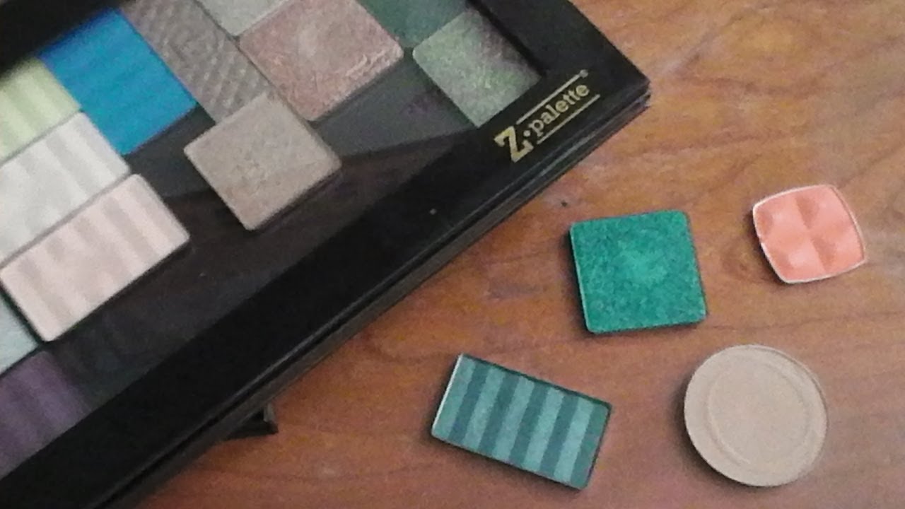 How to depot single eyeshadows (NYX, Revlon, Ulta, Covergirl, Maybelline, and more) | Angela Marie