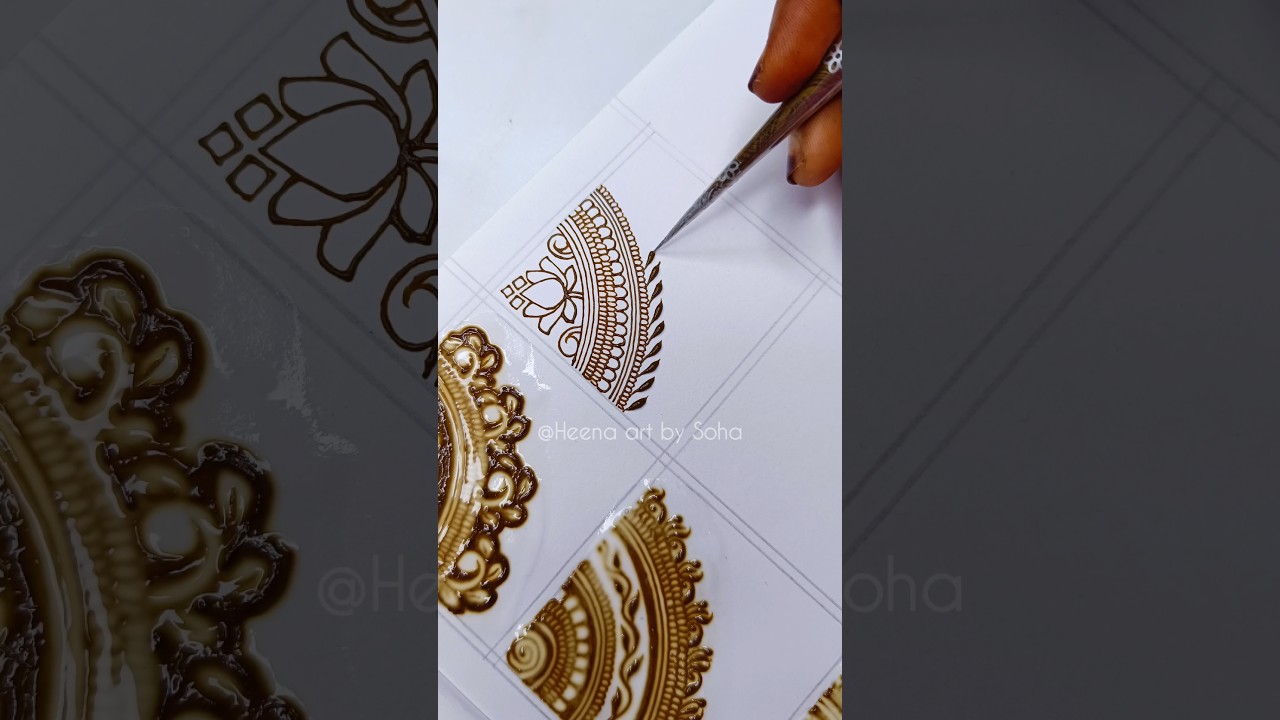 #beginnersmehndi #mehndi #trending #bridalmehndi #shorts #henna #youtube #tricks #tutorial #viral