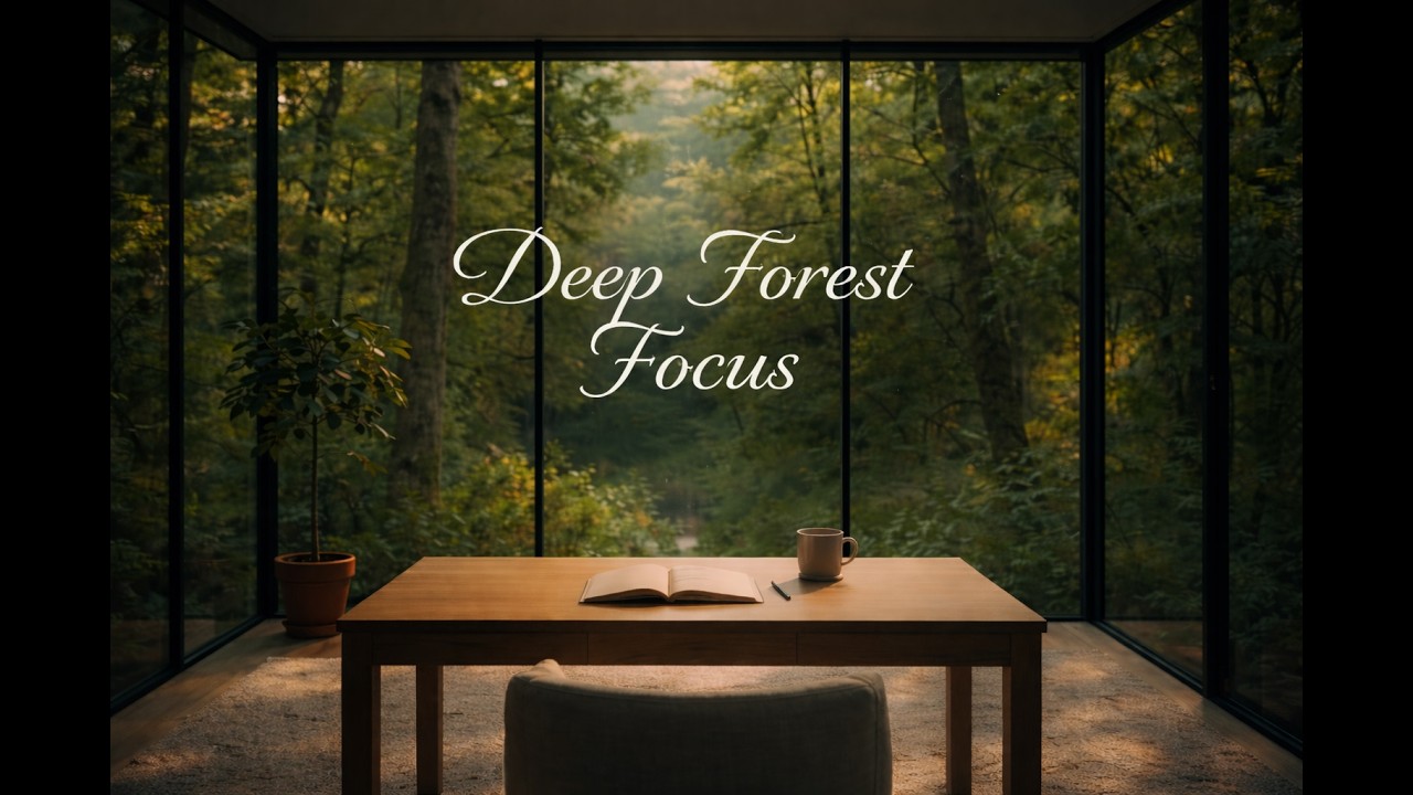 Your Brain Will Love This 🌿 Deep Forest Focus with Cello & Strings