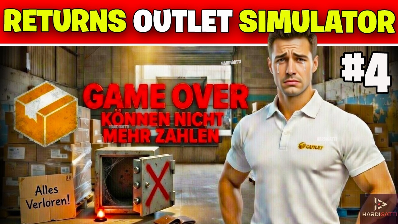 Returns Outlet Simulator Deutsch 🛒 Folge 4 | Pleite & Mysteriöse Katze – Das traurige Ende!