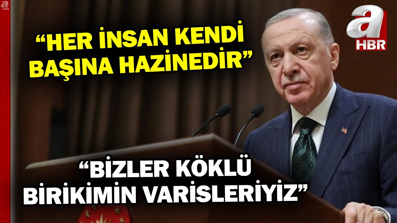 Başkan Erdoğan Yaşayan İnsan Hazinleri Ödül Töreninde Konuştu! | A Haber