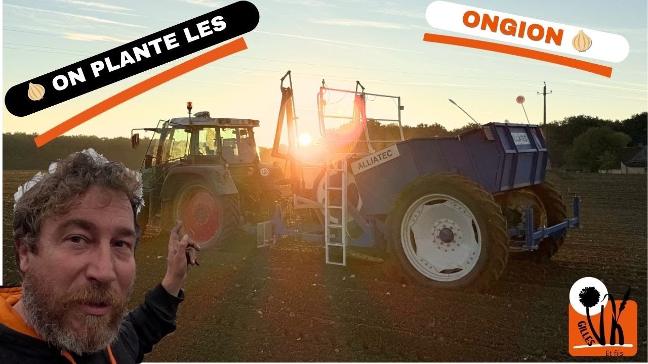 Plantation des oignons 2025 !