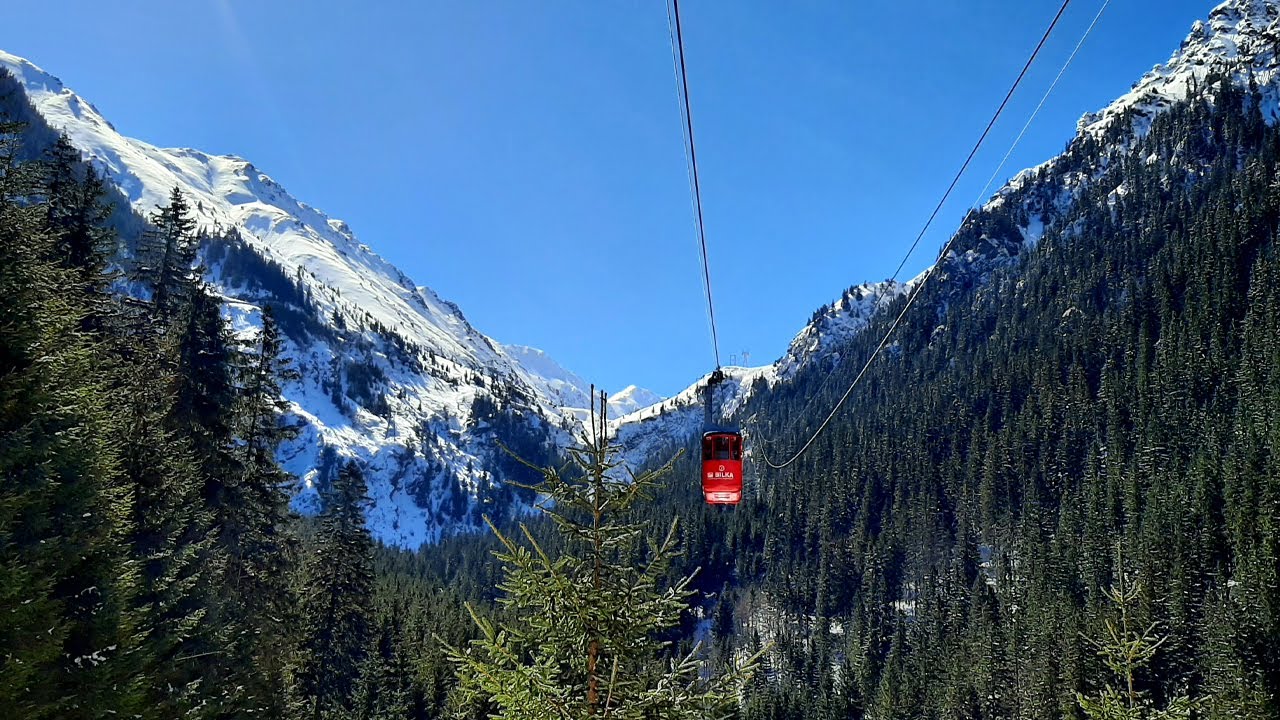Telecabina B&acirc;lea Cascadă / B&acirc;lea Lake Cable Car Ride