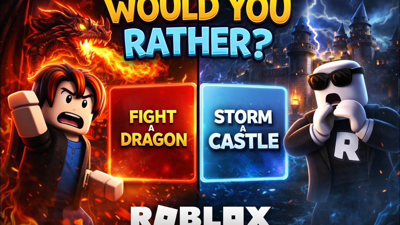 Would you rather but it happens | Roblox