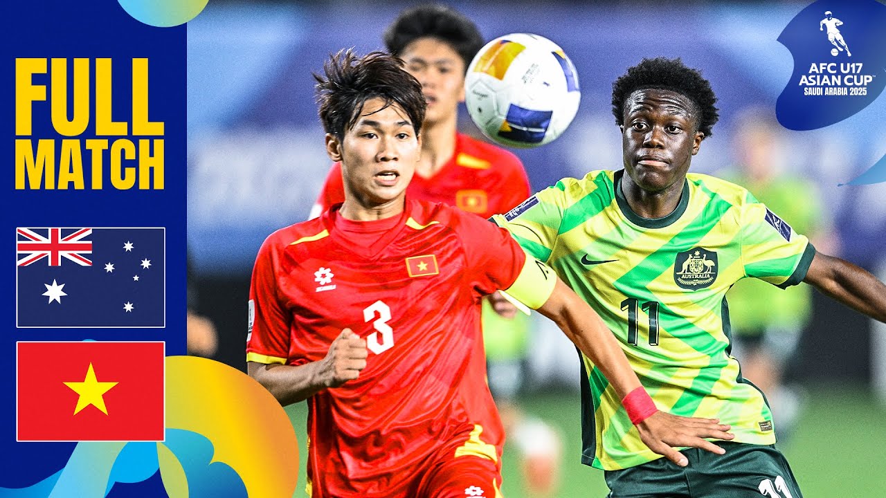 Australia vs. Vietnam | Full Match | AFC U17 Asian Cup™ | Saudi Arabia 2025