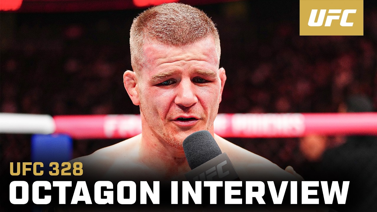 Интервью Гранта Доусона в октагоне | UFC 328