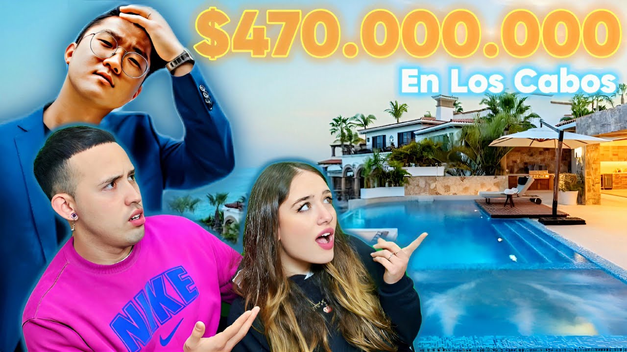 Una Mansion en los CABOS MEXICO 🇲🇽| Reaccionando a COREANO INMUEBLES 🤯