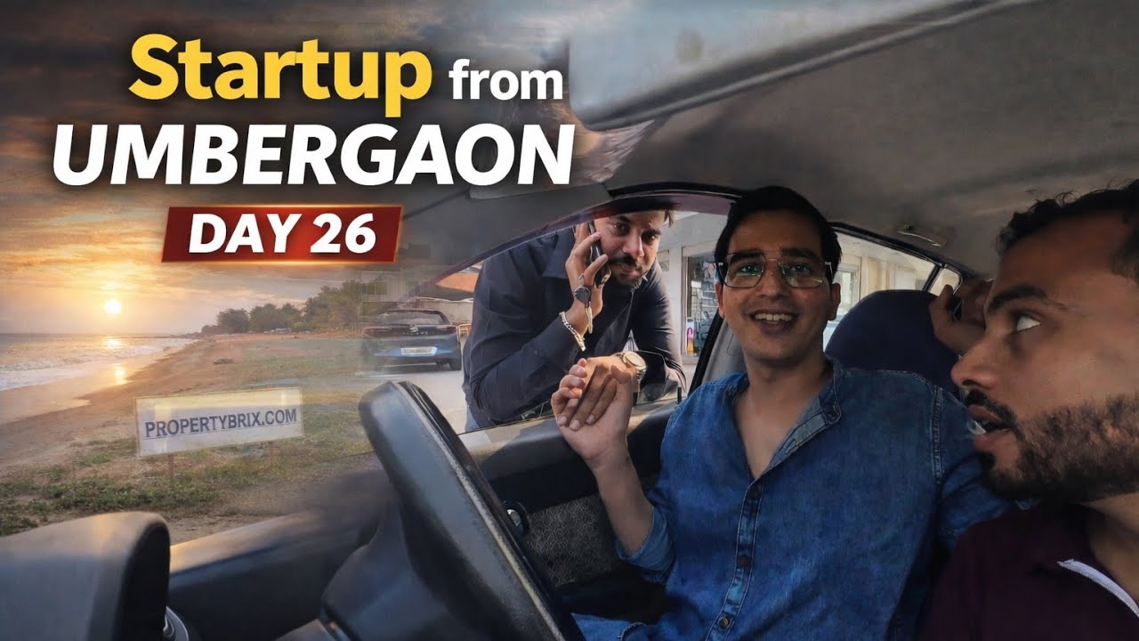 Aaj Humne Umbergaon Ka Market Cover Kiya | Day 26 | Propertybrix 