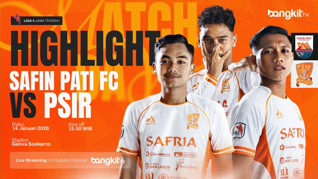 SAFIN VS PSIR REMBANG - HIGHLIGHT & POST MATCH INTERVIEW | Liga 4 Jawa Tengah