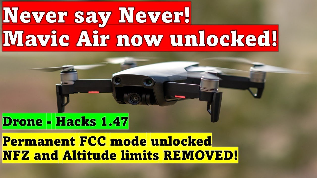 🚀Разблокируйте свой DJI Air с помощью Drone-Hacks v1.47 | Удалите бесполетные зоны, ограничения п...