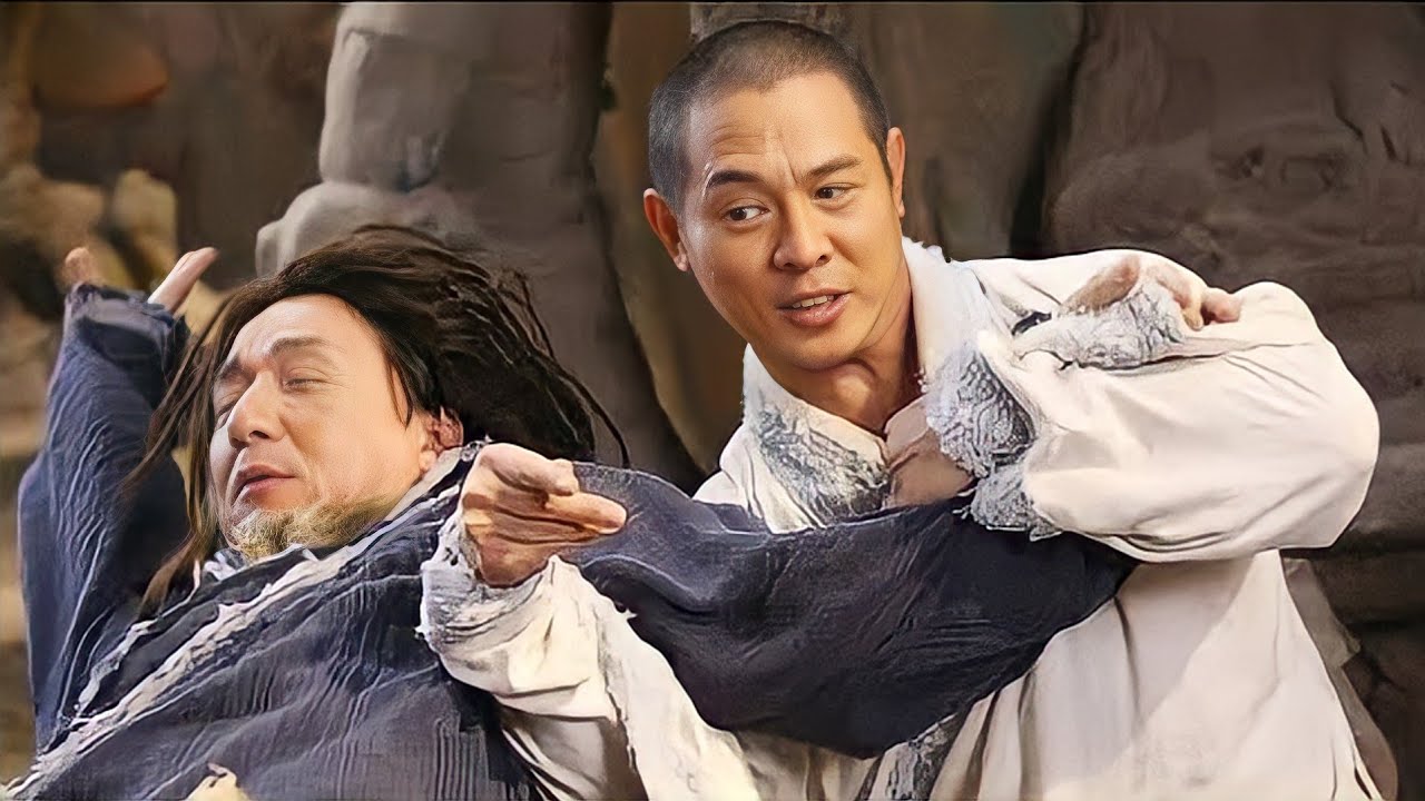 جاكي شان في تحدي قوي مع جيت لي في المملكة المحرمة ! أساطير الكونغ فو ♥️