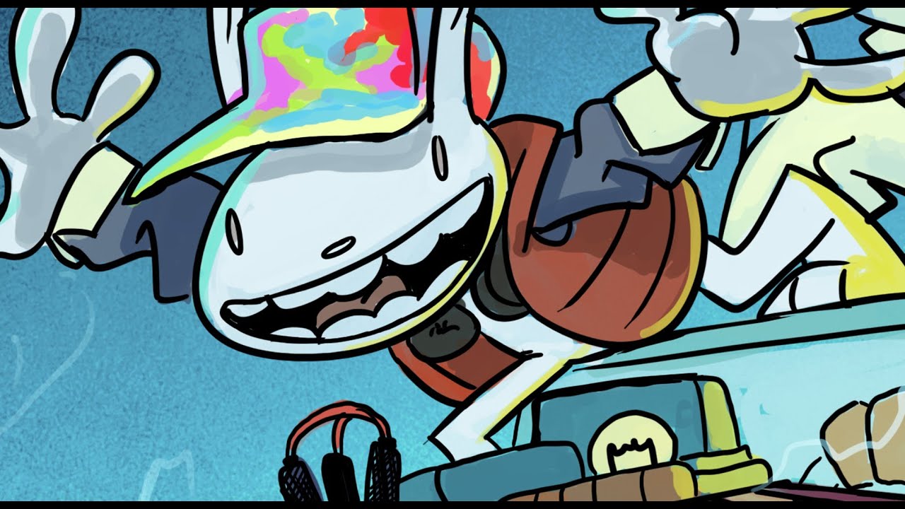 Watch Me Draw Sam & Max (Back to the Future style, + Dr Who)
