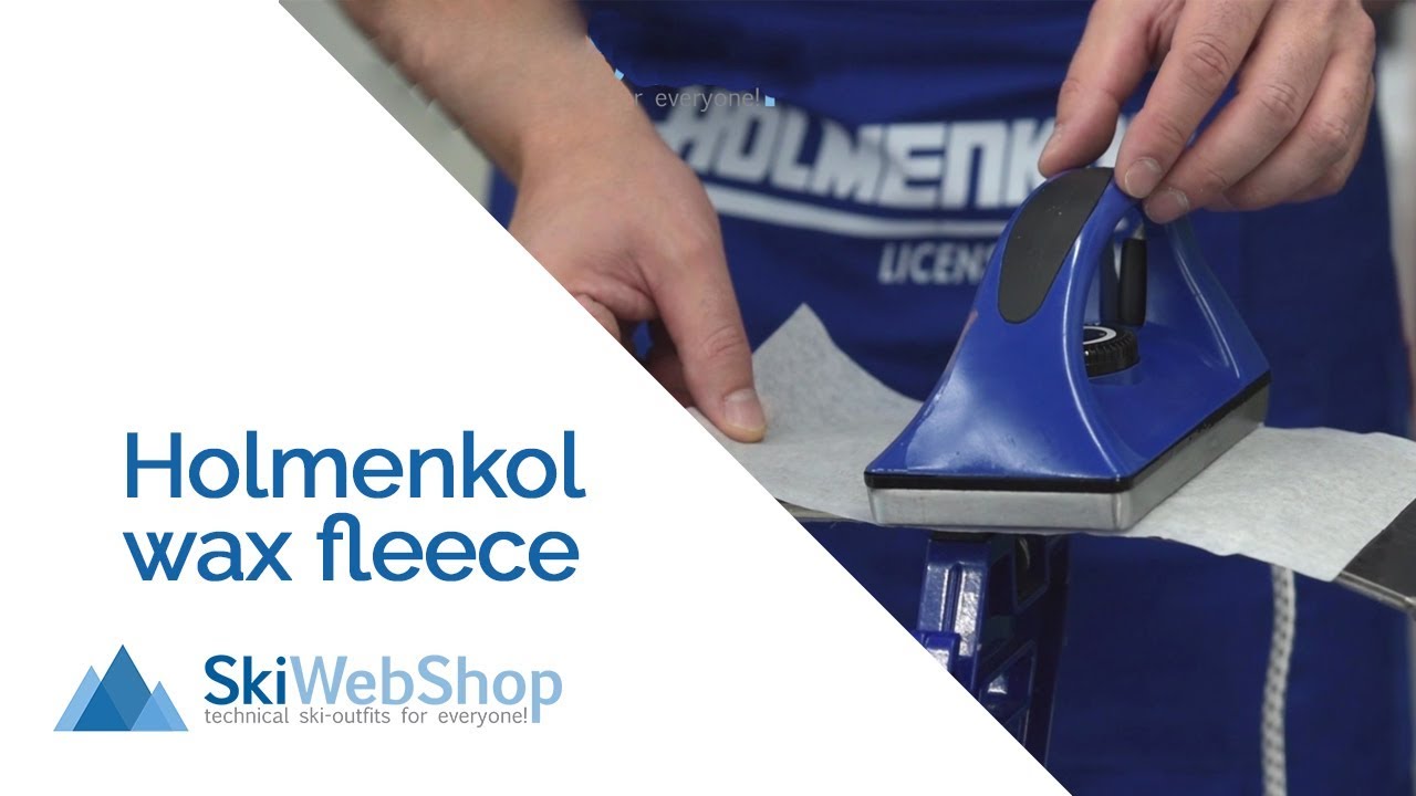 Perfect for while you’re waxing your skis! (Holmenkol Wax Fleece)