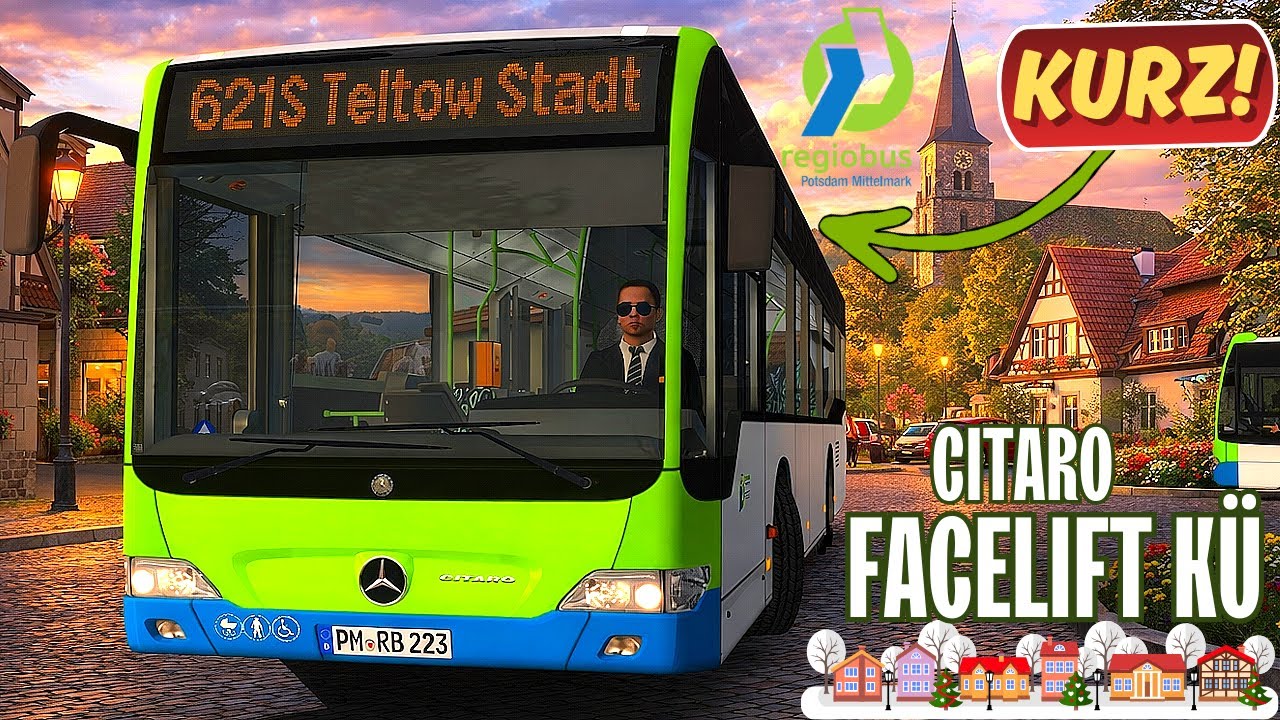 OMSI 2 🚌 - FACELIFT KÜ! 🥹 KURZER Citaro in Teltow! 🌳 - Let's Play Omsi 2 [#1033]