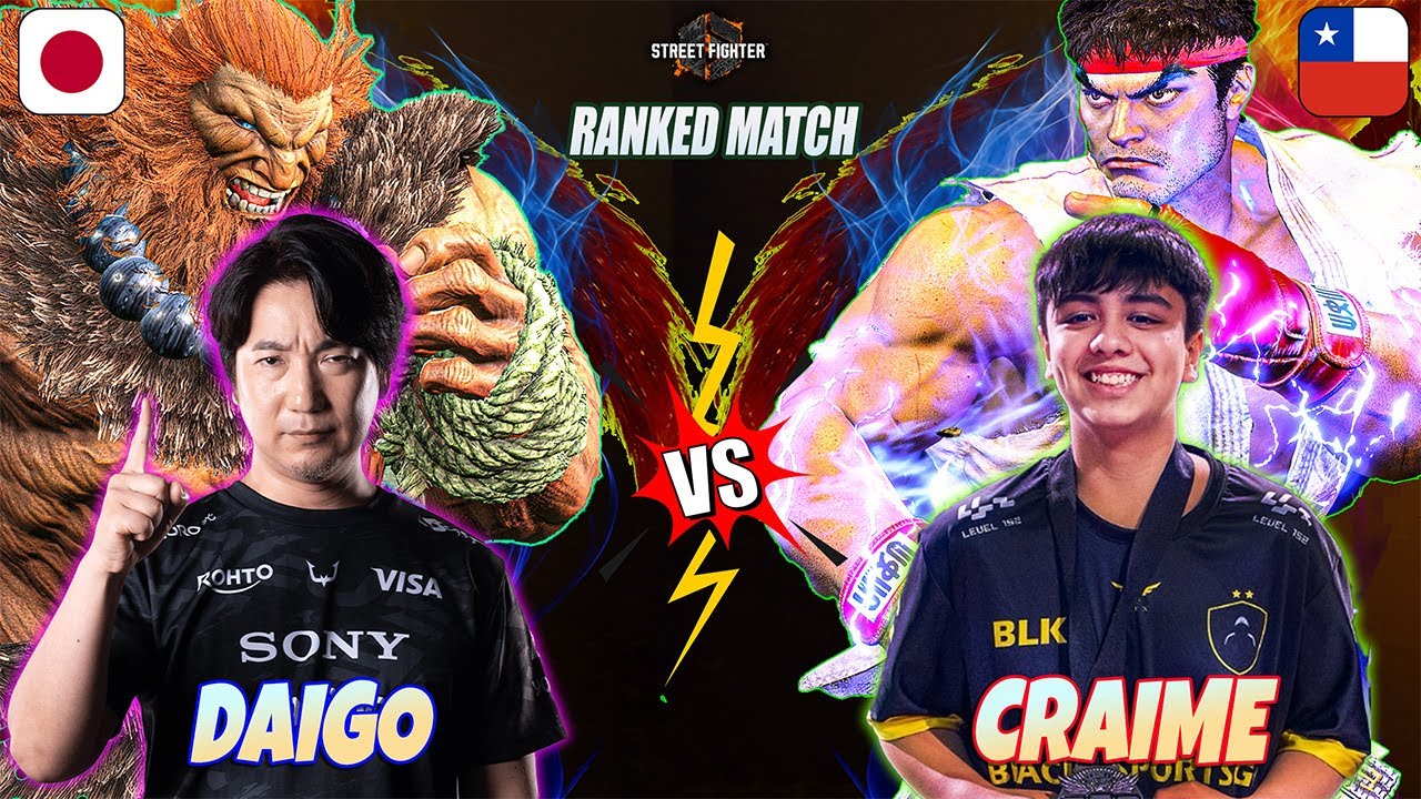 SF6 | DAIGO (Akuma) vs CRAIME ♦ RYUKICHI ♦ GOTO (Ryu) 👉 High-Level Street Fighter 6 Gameplay