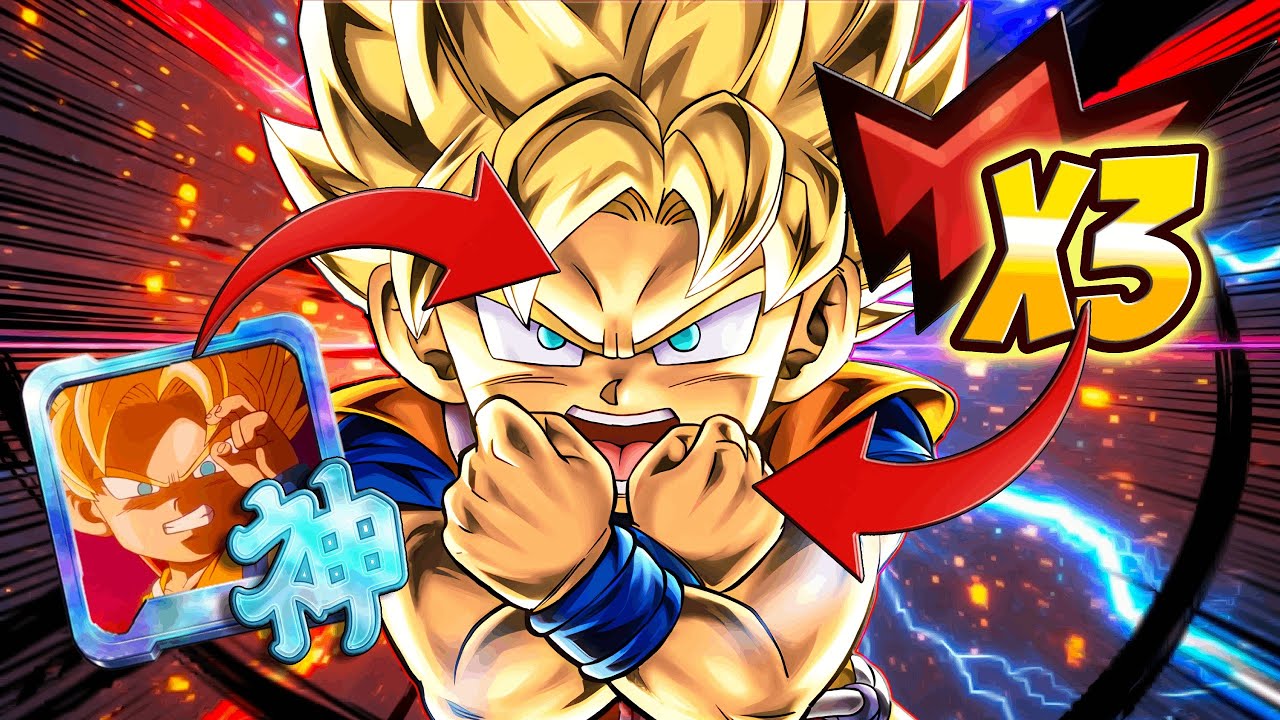 Я попытался усилить Дайма Ред Гоку с помощью Zenkai... Dragon Ball Legends