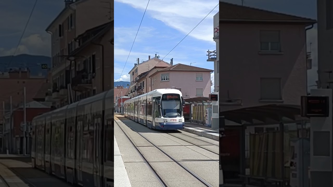 Le tramway d'Annemasse. #tramway #gen&egrave;ve #annemasse #railway
