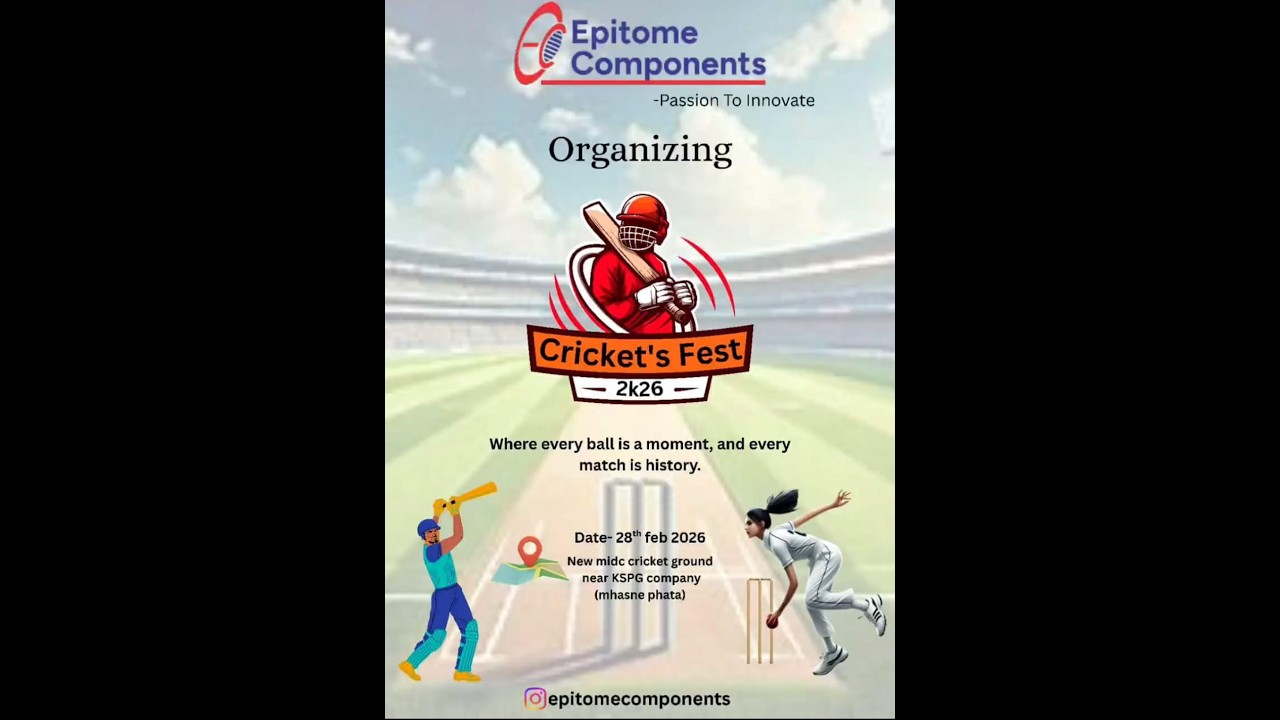 EPITOME COMPONENTS 2026 ||DAY 1 ||
