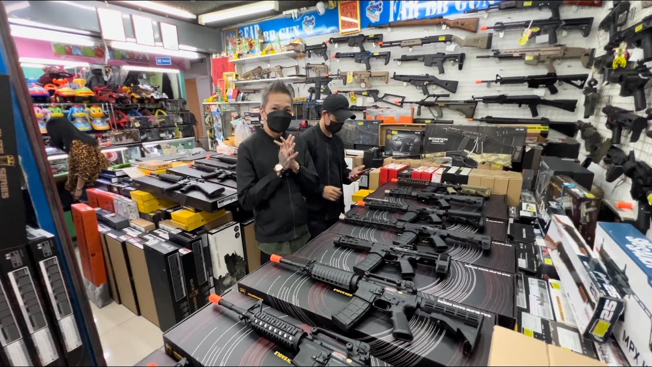 GOLDEN EAGLE - M4&M16 ระบบแก๊สโบลแบ็ค @ร้านฟ้าบีบีกัน FAR BB GUN สะพานเหล็ก