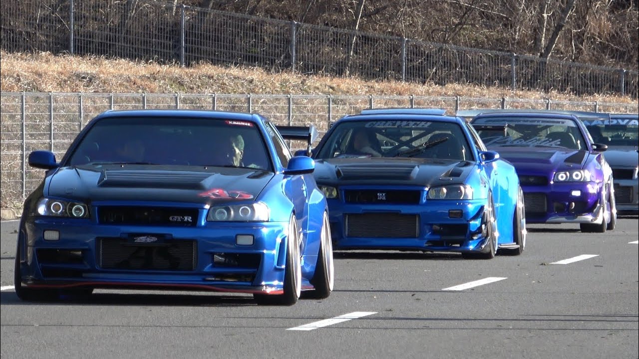 R34祭り2026搬入、skyline festival roll in