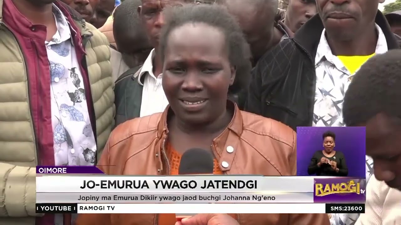 Akia kaka adhi rucho namba simb Johanna Ng'eno - Japiny ywak kaluwore gi thoo mar jaod burano