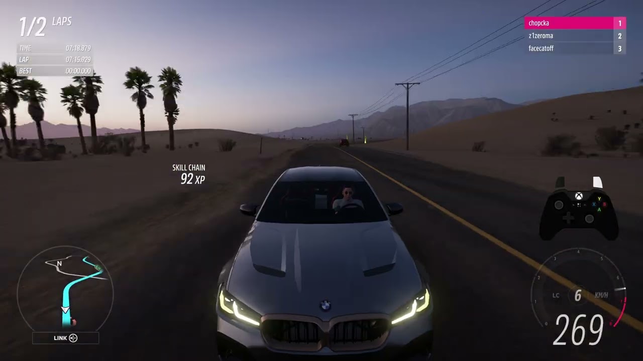 BMW M5 '22 | Goliath 2 laps | Friendly competition | Forza Horizon 5