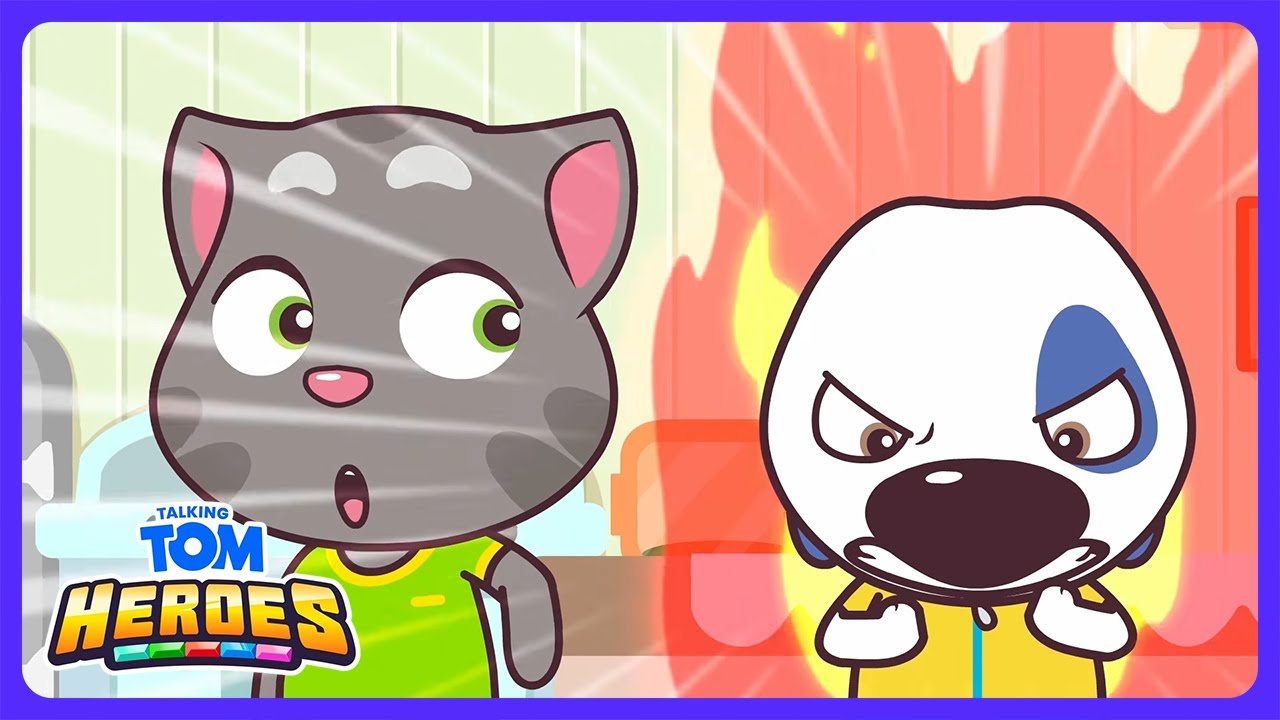 Talking Tom - Sauvez la baleine ! | Dessins Animés | WildBrain Arène d'Action