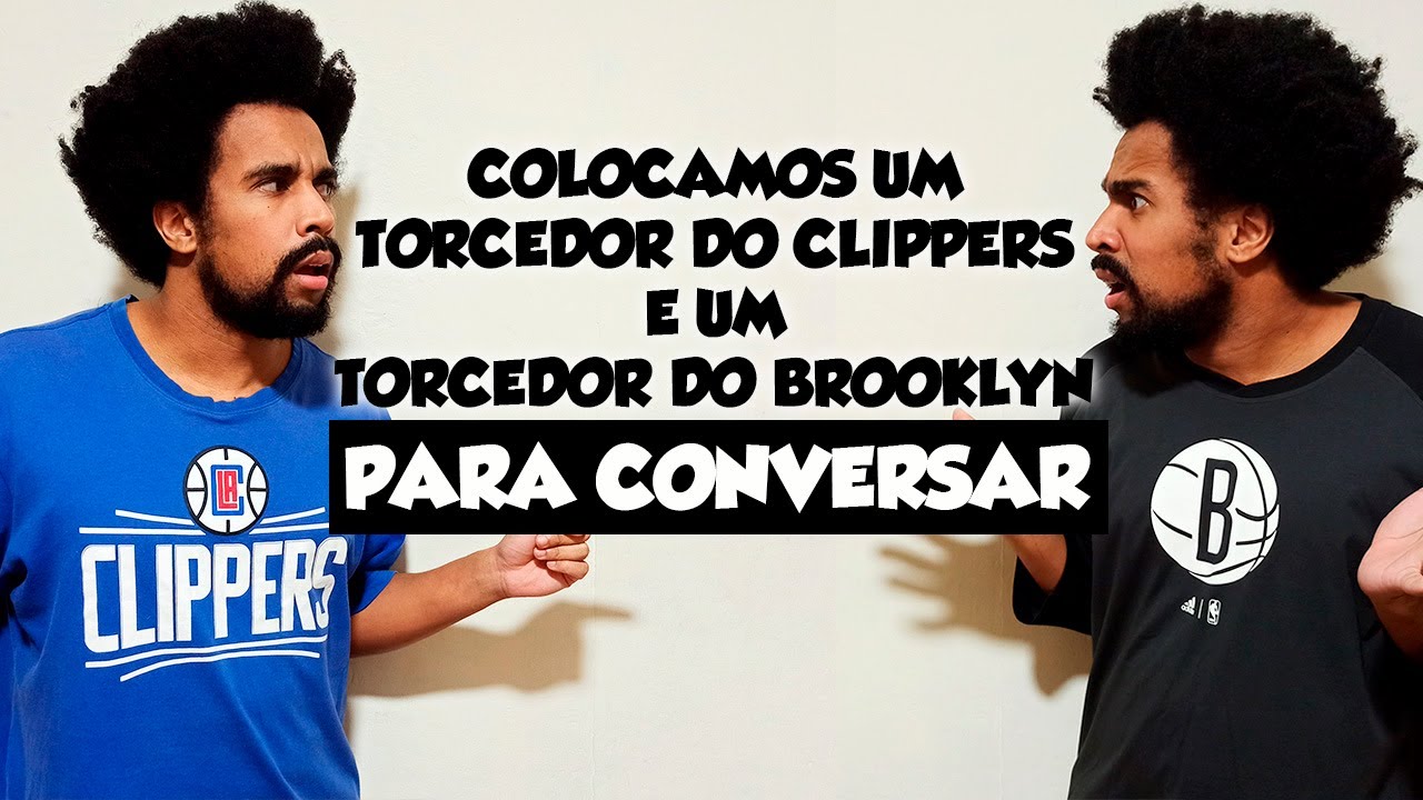 Colocamos um TORCEDOR DO CLIPPERS e um TORCEDOR DO NETS para conversar (Sem que eles soubessem)
