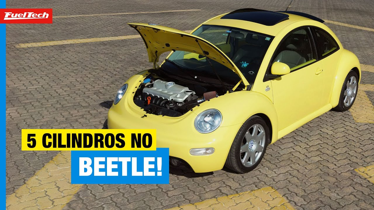 Beetle com swap para 2.5 do Jetta, FuelTech e muitos detalhes exclusivos!