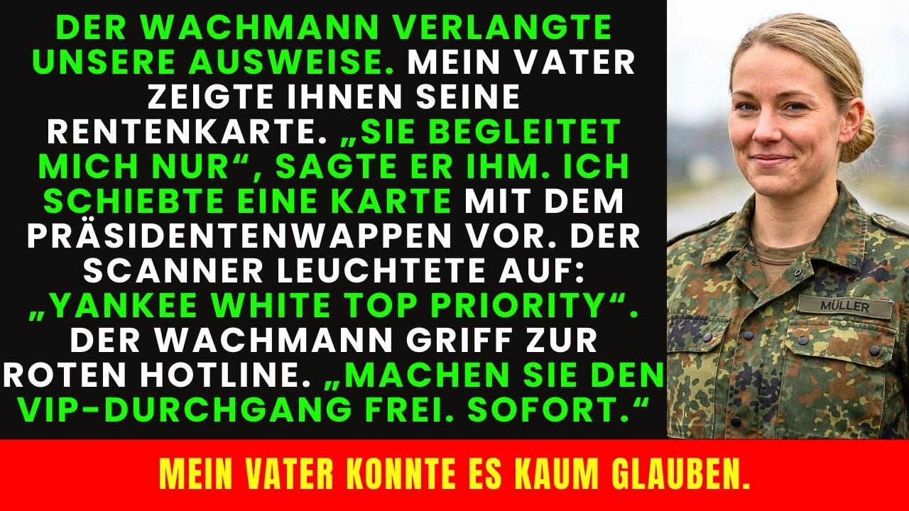 Sie ist nicht wichtig“, sagte er zum Wachmann – Sekunden später bewies mein Ausweis das Gegenteil…