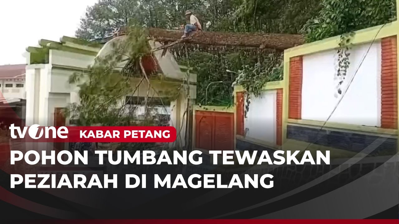 Empat Peziarah di Magelang Alami Luka Akibat Pohon Tumbang | Kabar Petang