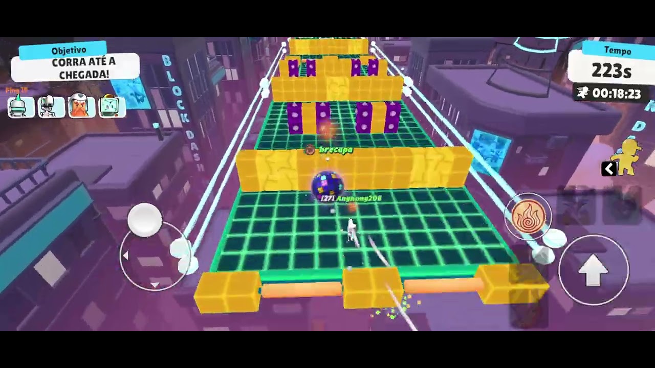 Jogando todo tipo de block dash em equipe!!!