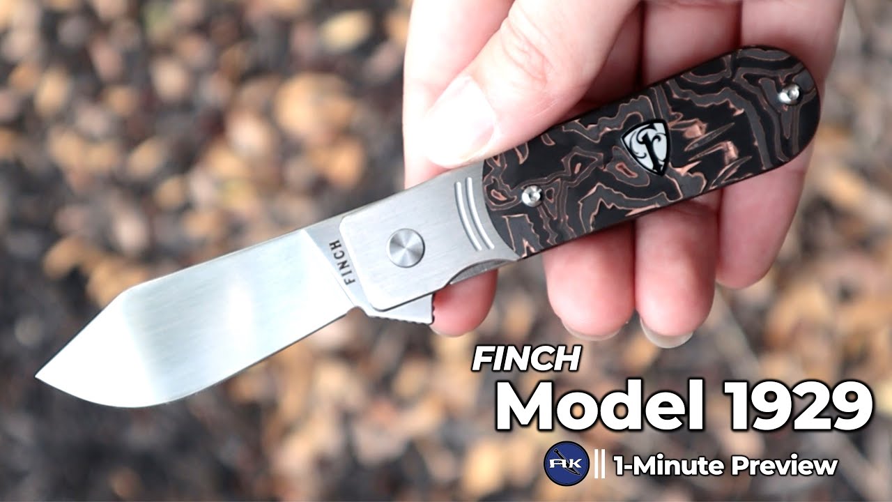 Finch Model 1929 Pocket Knife | 1 Minute Preview | Atlantic Knife