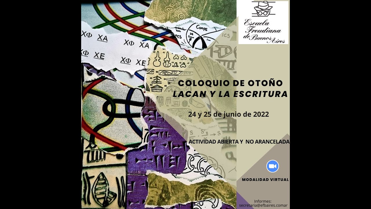 Panel  Lacan y la escritura