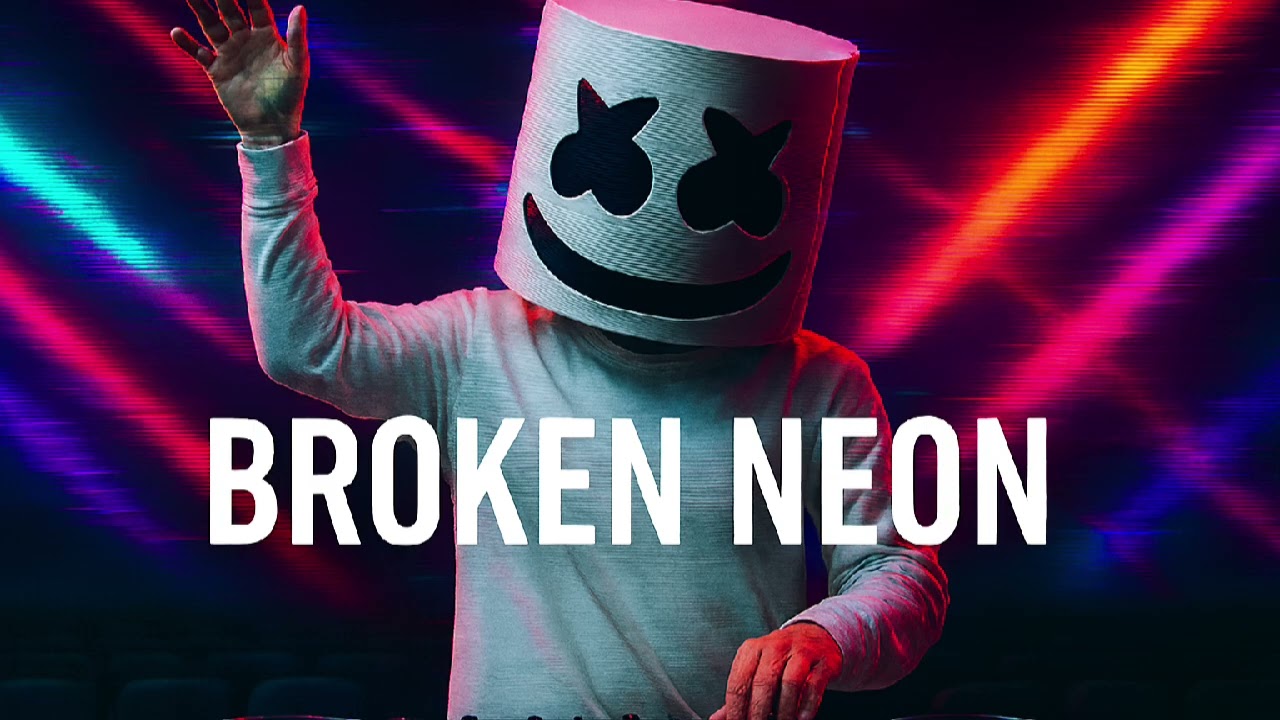 Broken neon - marshmello type beat - happy 2026