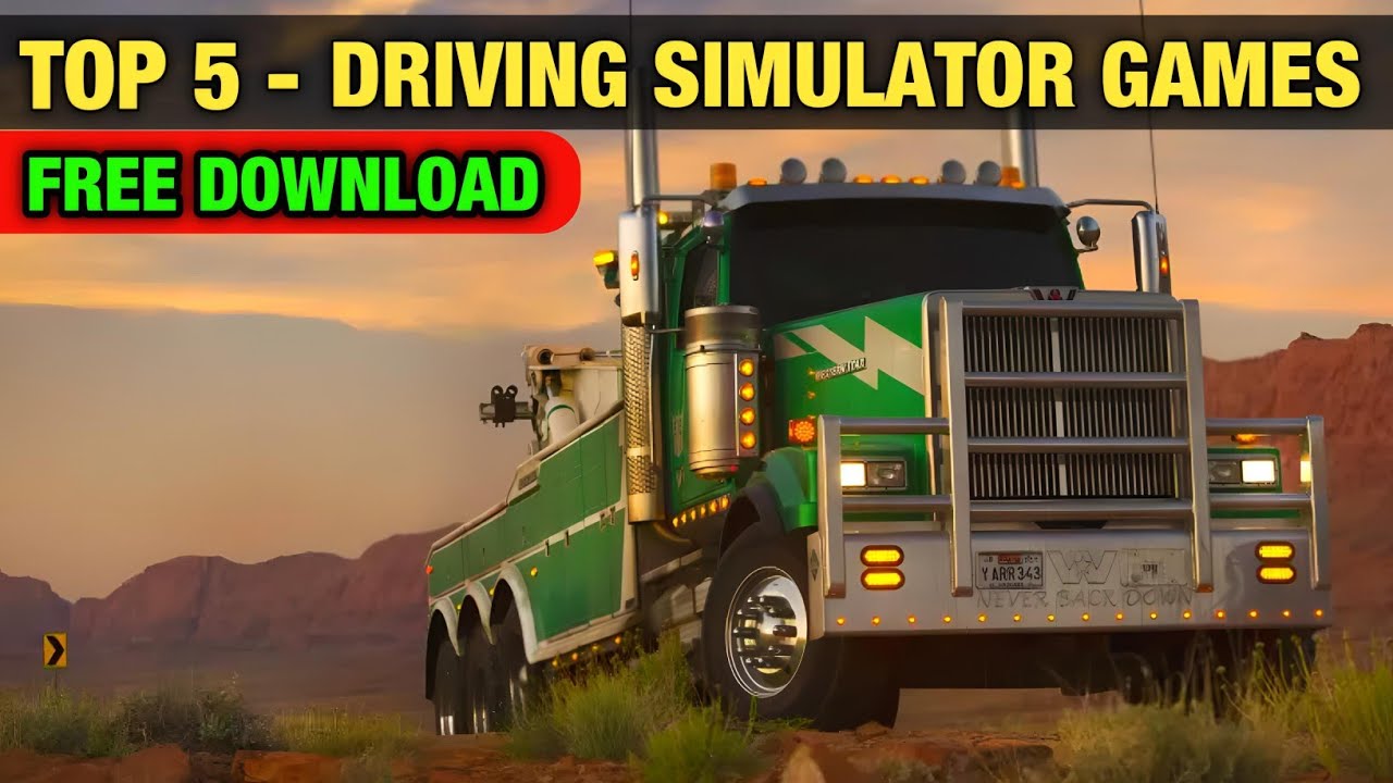 Top 5 Best Driving Simulator Games for Mobile in Tamil | Sanjay Gaming