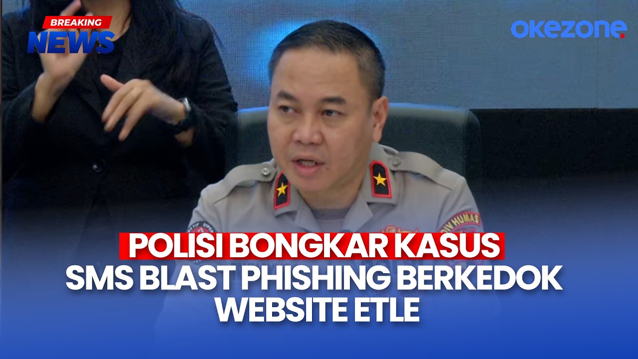 🔴 BREAKING NEWS -  Polisi Bongkar Kasus SMS Blast Phishing Berkedok Website ETLE  | 25/02
