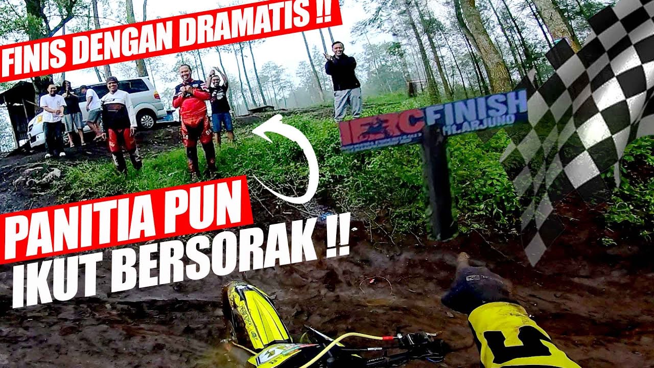 Finish Dramatis, Panitia Pun Ikut Bersorak & Tepuk Tangan Melihat Kegigihanku !! IERC 2020 Finish