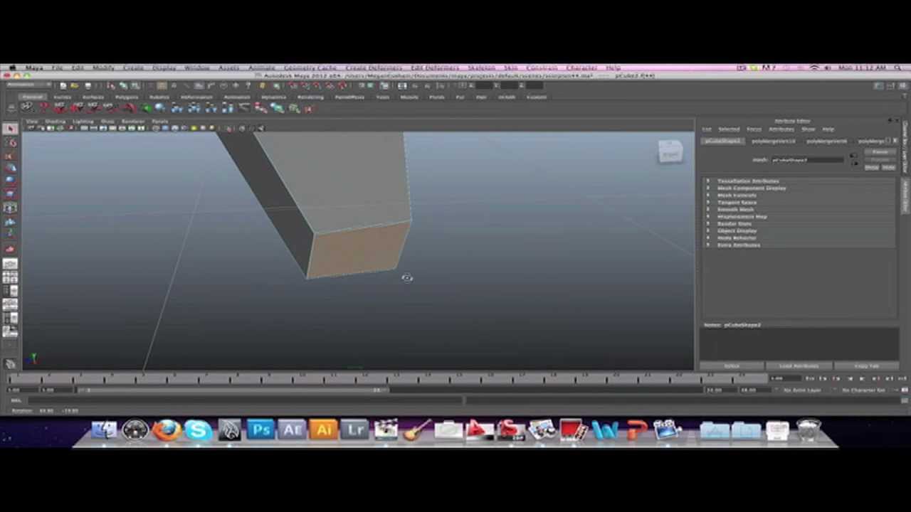 Zoom In to a Point - Maya 2012 Beginner Tutorial