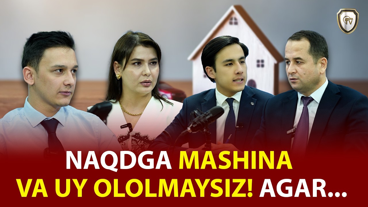 NAQDGA UY VA MASHINA OLOLMAYSIZ, AGAR… | ADLIYA TV