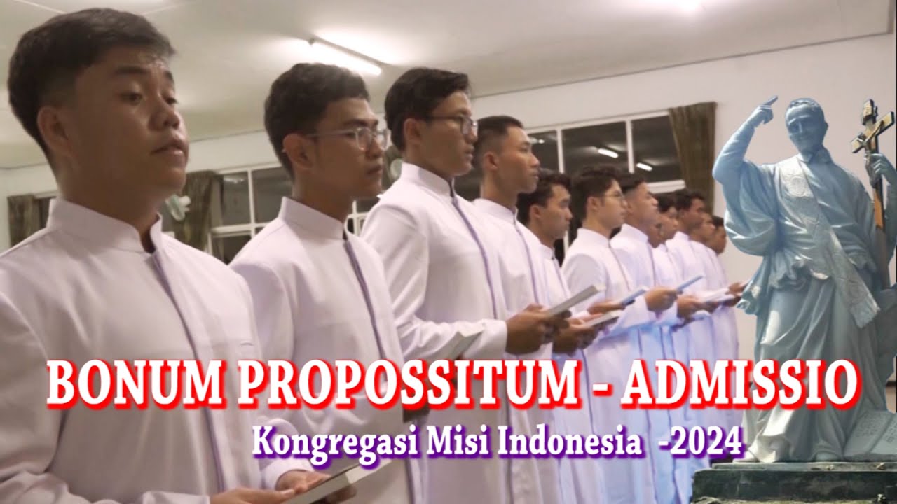 PENERIMAAN JUBAH, FRATER NOVISIAT KONGREGASI MISI  (CM), 27 Juni 2024 #cmprompang