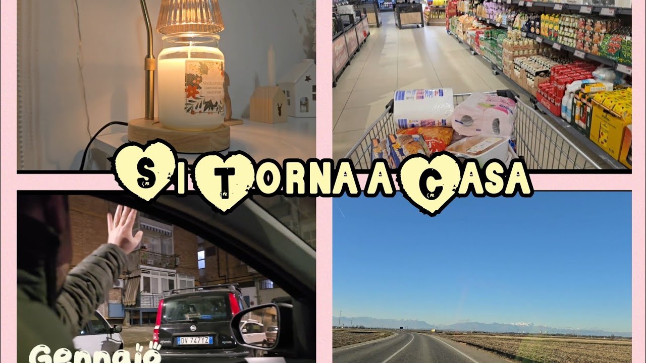 Si torna a casa/Spesa da rientro da Lidl/Nuova Lampada in soggiorno