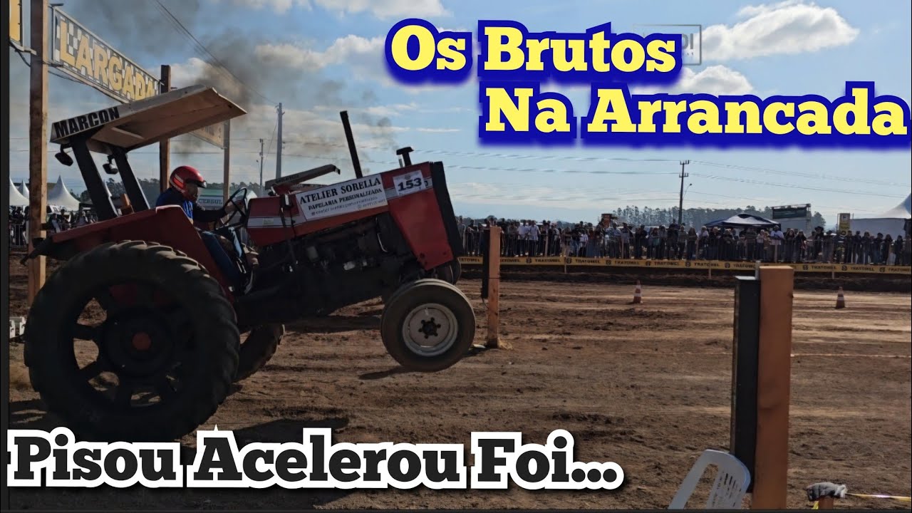 Só Os Brutos 6° Arrancada De Tratores Ermo-Sc