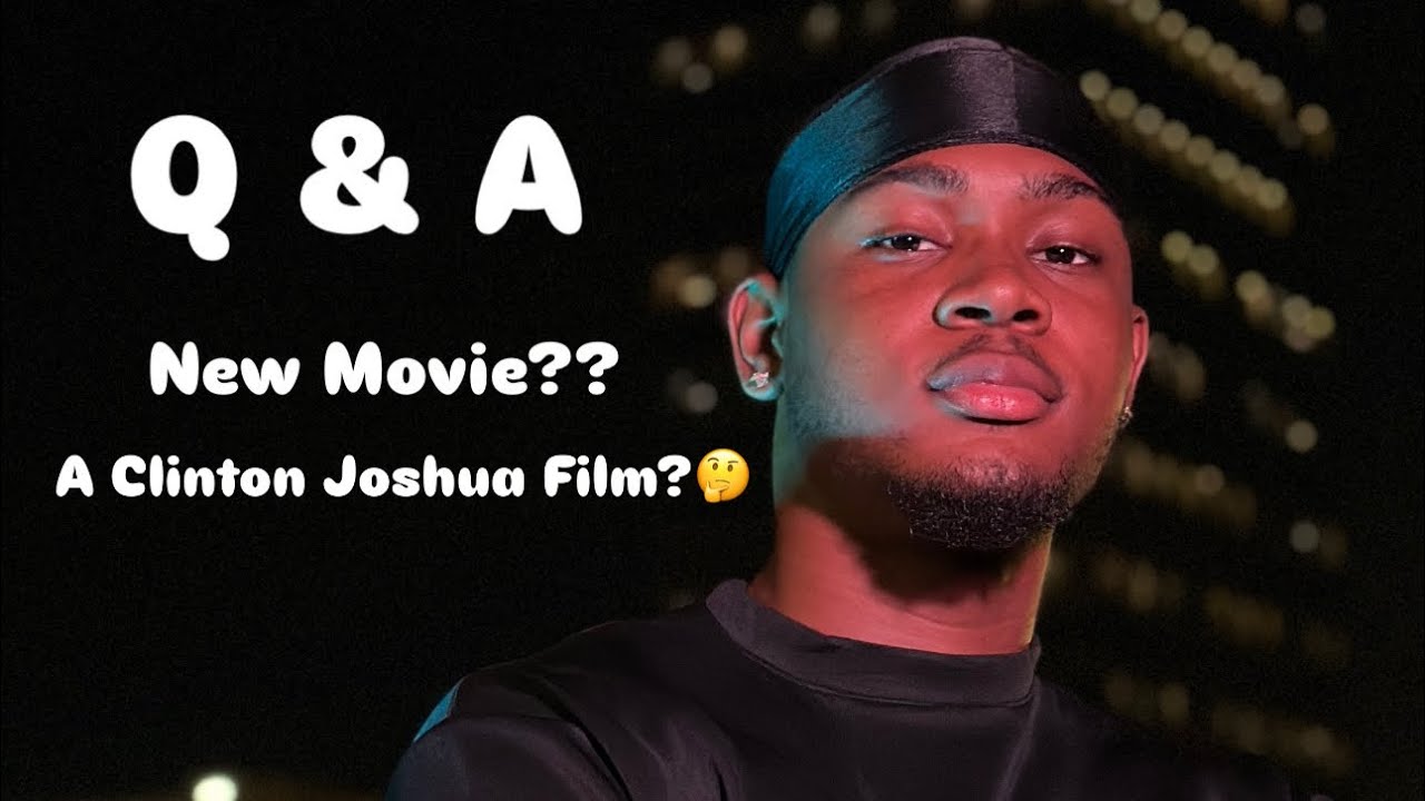 Клинтон Джошуа отвечает на короткие вопросы, рекламируя свой новый фильм.